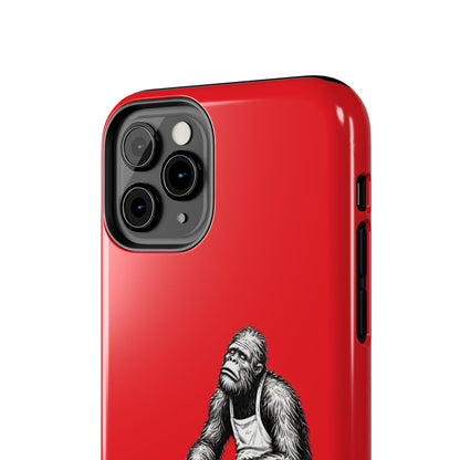 Phone Case Long Shift Bigfoot Red iPhone Samsung Galaxy