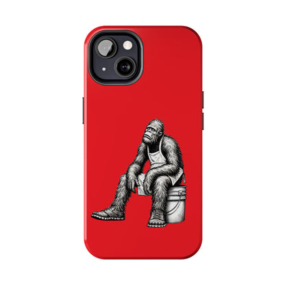 Phone Case Long Shift Bigfoot Red iPhone Samsung Galaxy