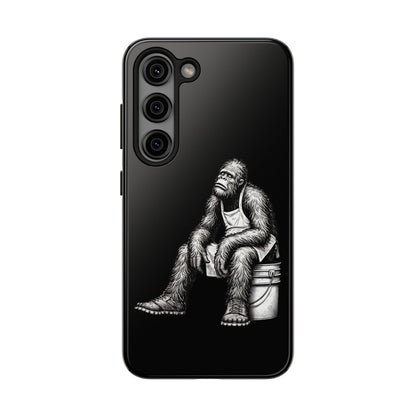 Phone Case Long Shift Bigfoot Black iPhone Samsung Galaxy
