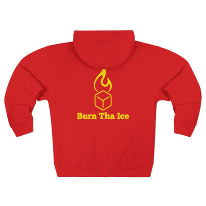 Burn tha Ice Logo Zip-Up Hoodie