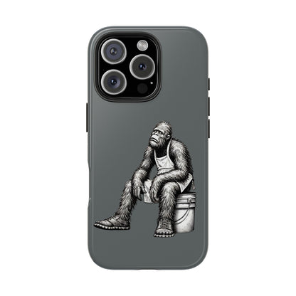 Phone Case Long Shift Bigfoot Dark Gray iPhone Samsung Galaxy