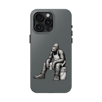 Phone Case Long Shift Bigfoot Dark Gray iPhone Samsung Galaxy