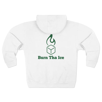 Burn tha Ice Logo Zip-Up Hoodie