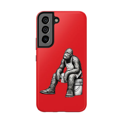 Phone Case Long Shift Bigfoot Red iPhone Samsung Galaxy