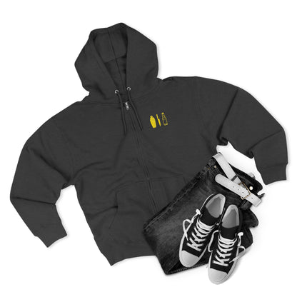 Burn tha Ice Logo Zip-Up Hoodie