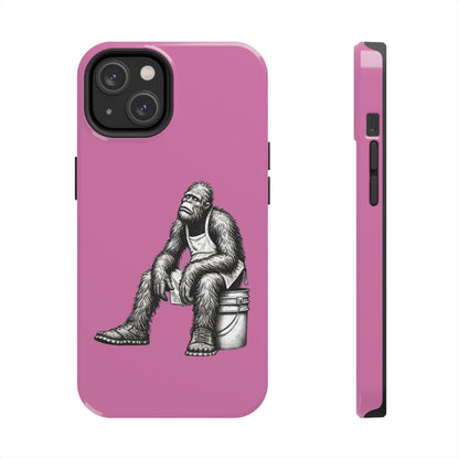 Phone Case Long Shift Bigfoot Pink iPhone Samsung Galaxy