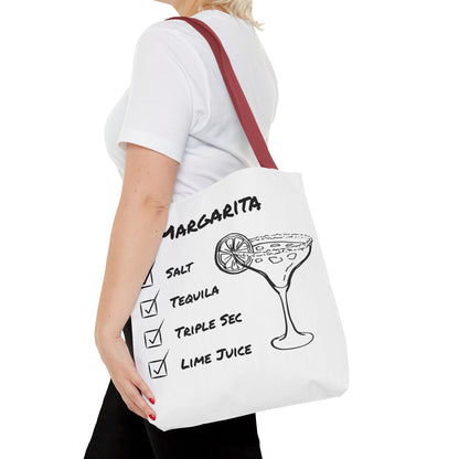 Margarita Tote Bag Black Graphic