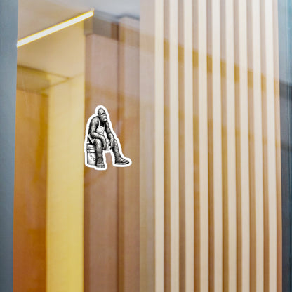 Vinyl Sticker Long Shift Bigfoot