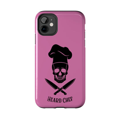 Heard Chef Skull Pink Phone Case iPhone Samsung Galaxy