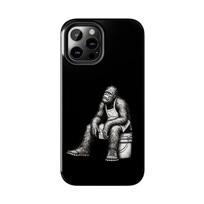 Phone Case Long Shift Bigfoot Black iPhone Samsung Galaxy