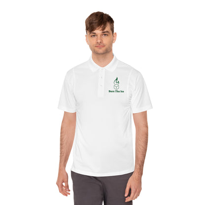 Burn Tha Ice Logo Polo Shirt