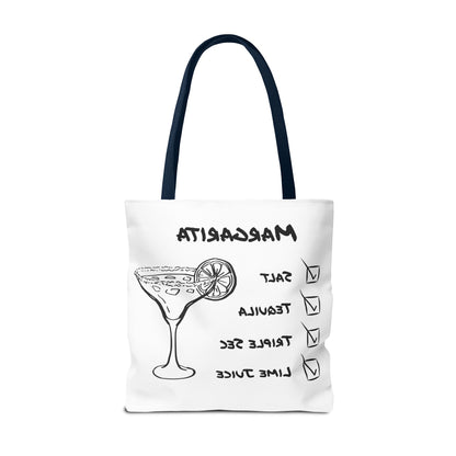 Margarita Tote Bag Black Graphic