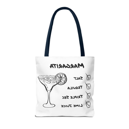 Margarita Tote Bag Black Graphic