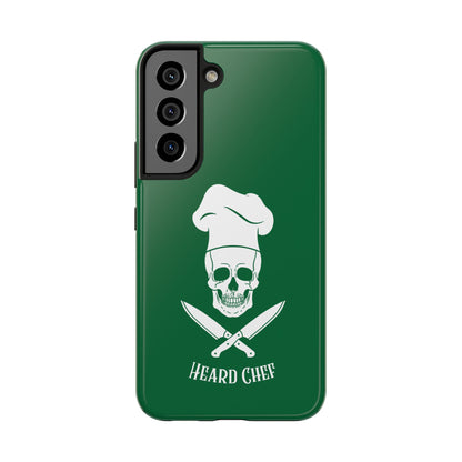 Heard Chef Skull BTI Green Phone Case iPhone Samsung Galaxy