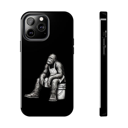 Phone Case Long Shift Bigfoot Black iPhone Samsung Galaxy