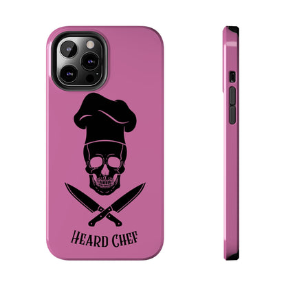 Heard Chef Skull Pink Phone Case iPhone Samsung Galaxy