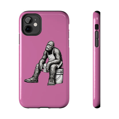 Phone Case Long Shift Bigfoot Pink iPhone Samsung Galaxy