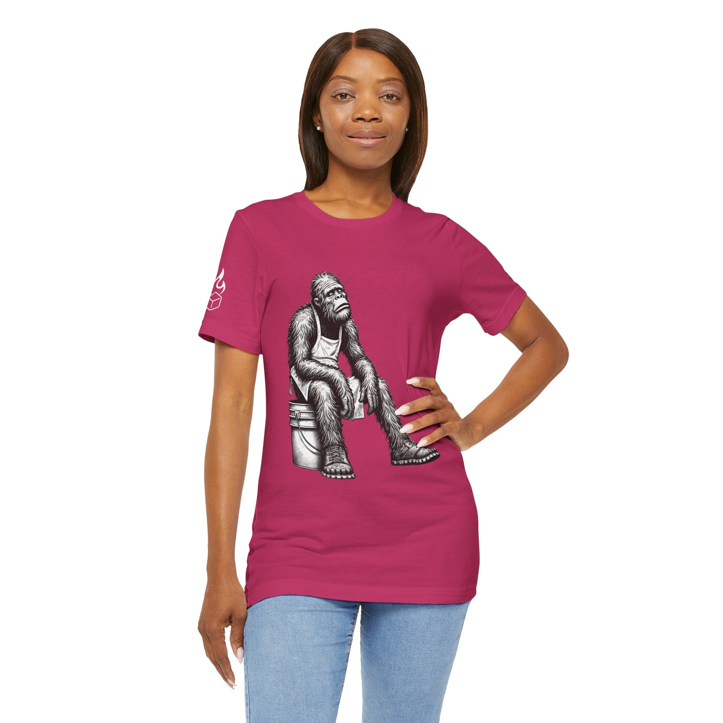 Long Shift Bigfoot T-Shirt