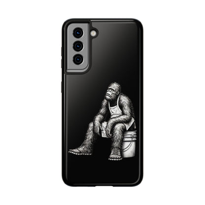 Phone Case Long Shift Bigfoot Black iPhone Samsung Galaxy