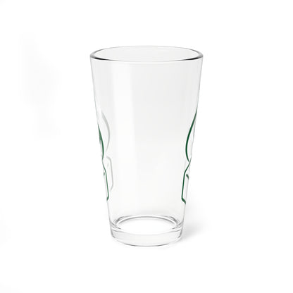 Burn Tha Ice Logo Pint Glass
