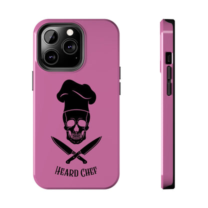 Heard Chef Skull Pink Phone Case iPhone Samsung Galaxy