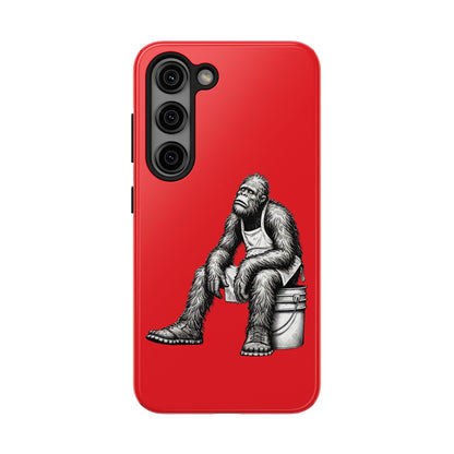 Phone Case Long Shift Bigfoot Red iPhone Samsung Galaxy