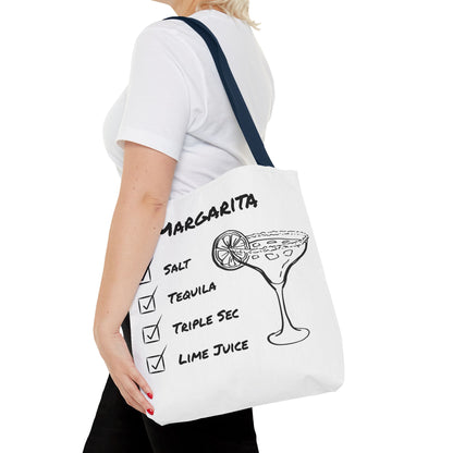 Margarita Tote Bag Black Graphic