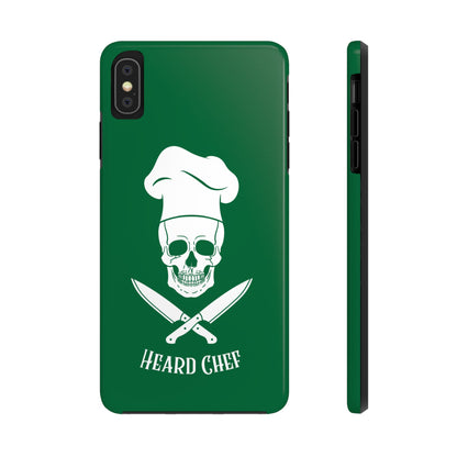 Heard Chef Skull BTI Green Phone Case iPhone Samsung Galaxy