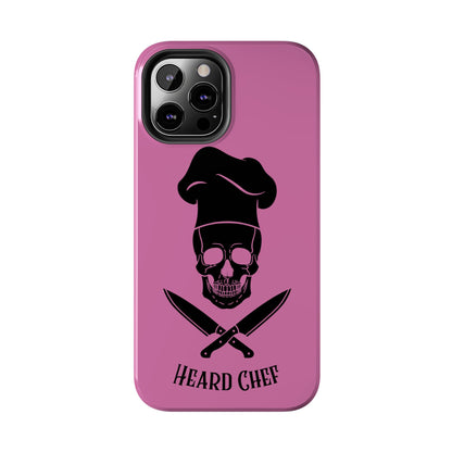 Heard Chef Skull Pink Phone Case iPhone Samsung Galaxy