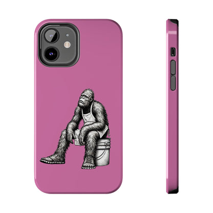 Phone Case Long Shift Bigfoot Pink iPhone Samsung Galaxy