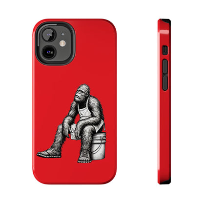 Phone Case Long Shift Bigfoot Red iPhone Samsung Galaxy