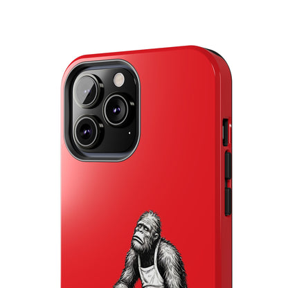 Phone Case Long Shift Bigfoot Red iPhone Samsung Galaxy