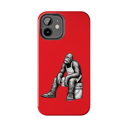 Phone Case Long Shift Bigfoot Red iPhone Samsung Galaxy