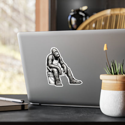 Vinyl Sticker Long Shift Bigfoot