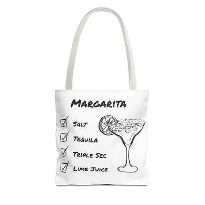 Margarita Tote Bag Black Graphic
