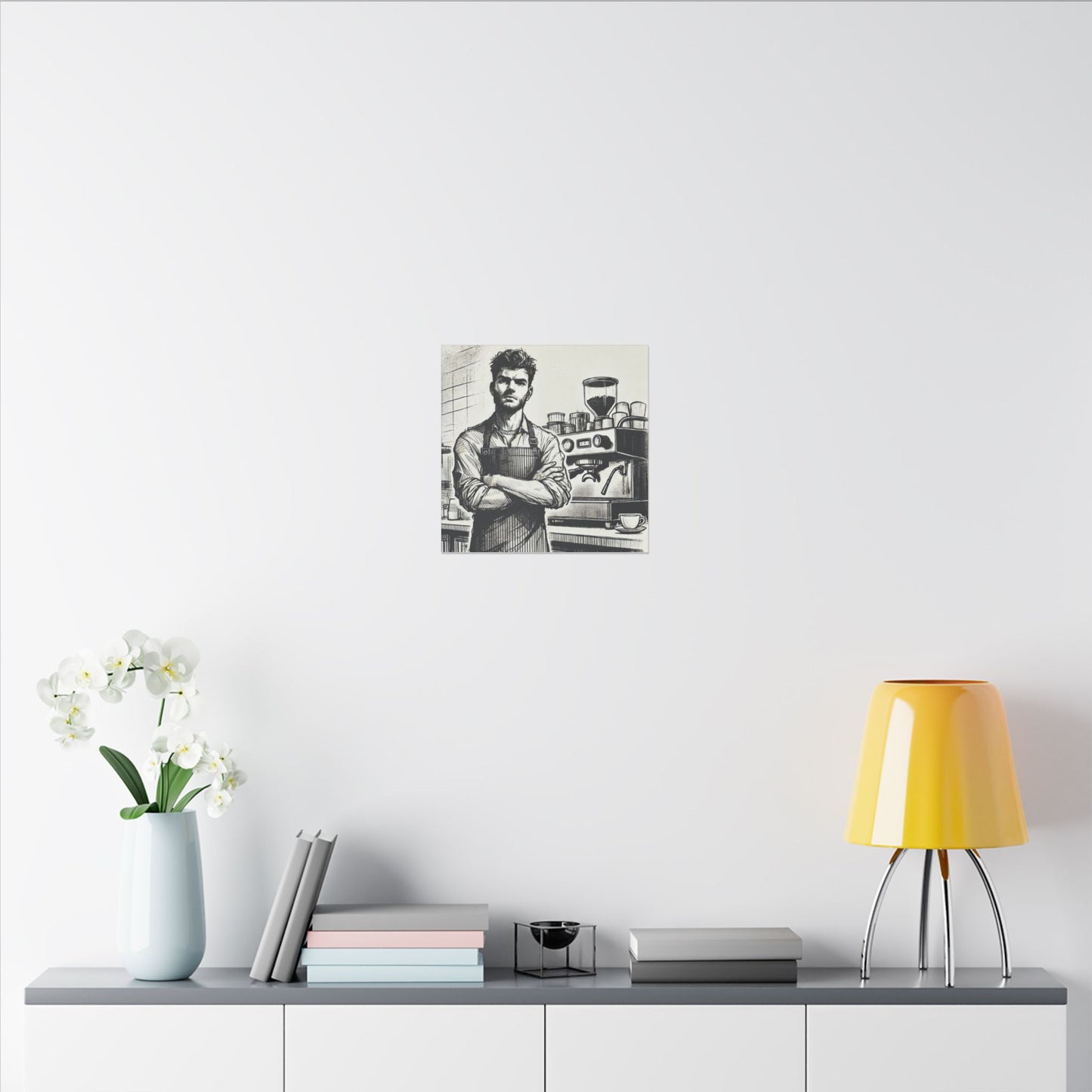Canvas Print - Barista Industry Struggles