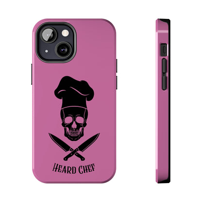 Heard Chef Skull Pink Phone Case iPhone Samsung Galaxy