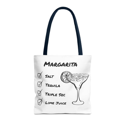 Margarita Tote Bag Black Graphic