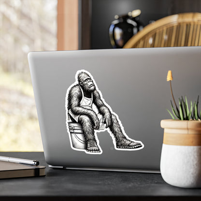 Vinyl Sticker Long Shift Bigfoot