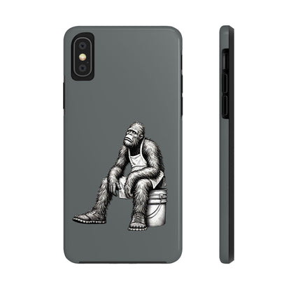 Phone Case Long Shift Bigfoot Dark Gray iPhone Samsung Galaxy