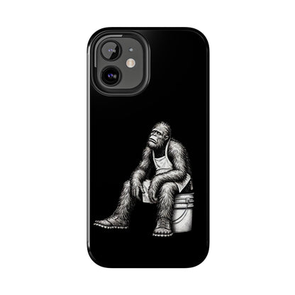 Phone Case Long Shift Bigfoot Black iPhone Samsung Galaxy
