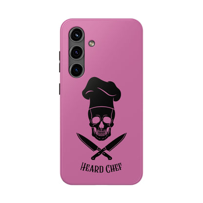 Heard Chef Skull Pink Phone Case iPhone Samsung Galaxy