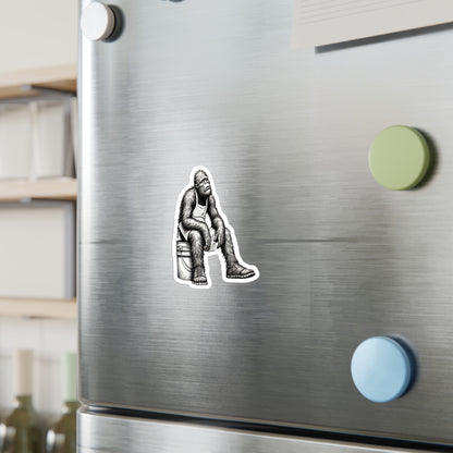 Vinyl Sticker Long Shift Bigfoot