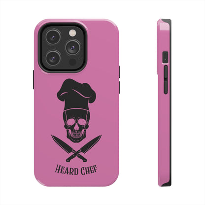 Heard Chef Skull Pink Phone Case iPhone Samsung Galaxy