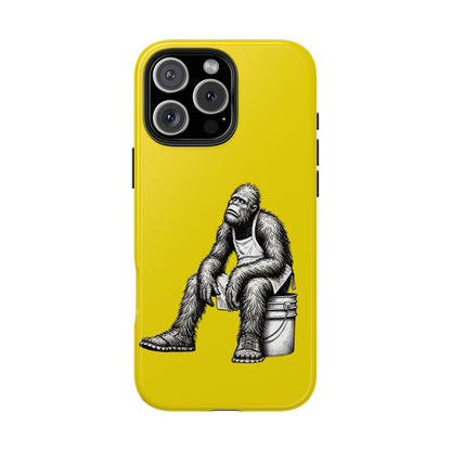 Phone Case Long Shift Bigfoot BTI Gold iPhone Samsung Galaxy