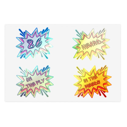 Service Industry Terms POW Collection