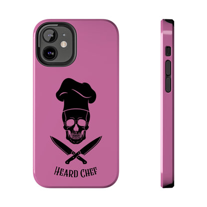 Heard Chef Skull Pink Phone Case iPhone Samsung Galaxy