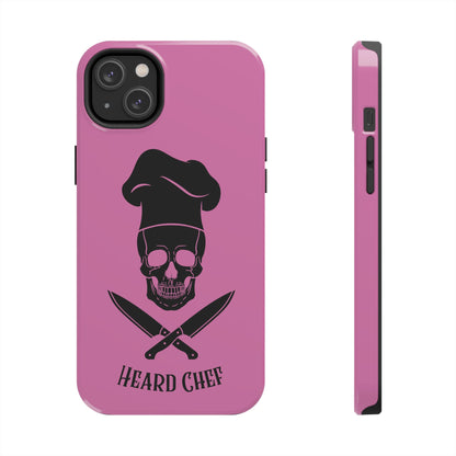 Heard Chef Skull Pink Phone Case iPhone Samsung Galaxy