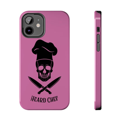 Heard Chef Skull Pink Phone Case iPhone Samsung Galaxy