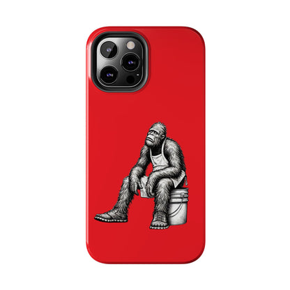 Phone Case Long Shift Bigfoot Red iPhone Samsung Galaxy